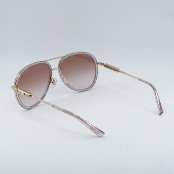 NEW VERSACE VE2260 100213 BROWN PINK GRADIENT SUNGLASSES - Picture 5 of 11